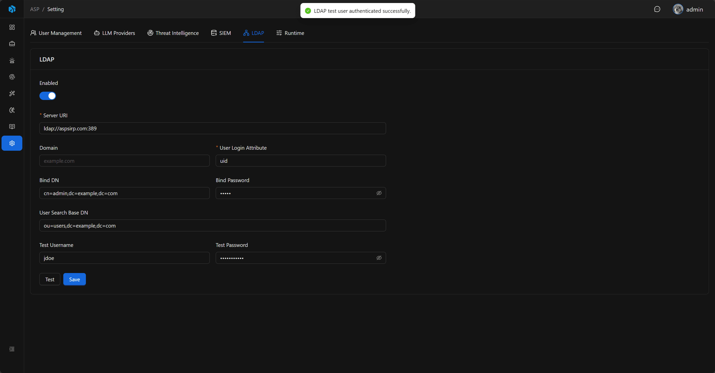 LDAP Test